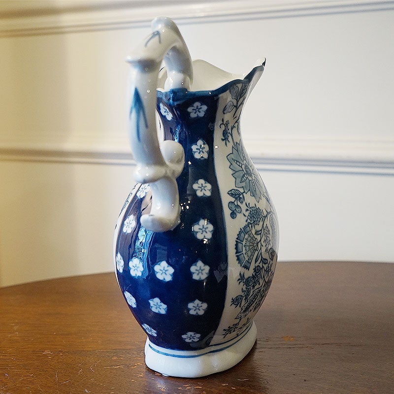 水差し フラワーベース 花瓶 陶器 Vase オブジェ 置物 花瓶 おしゃれ 民芸調 インテリア 雑貨