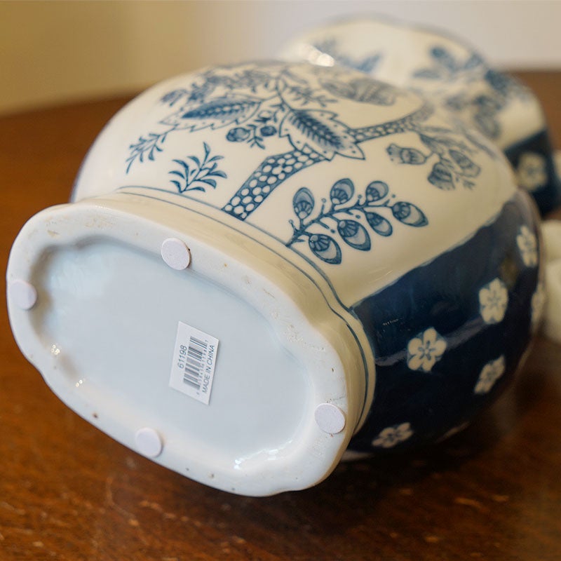 水差し フラワーベース 花瓶 陶器 Vase オブジェ 置物 花瓶 おしゃれ 民芸調 インテリア 雑貨