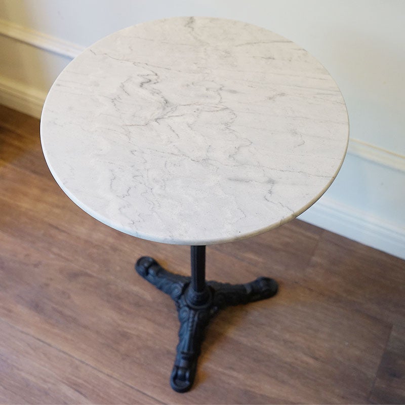 コーヒーテーブル 丸 大理石 天板 アイアン 組立式 マーブルトップ サイドテーブル アンティーク おしゃれ コーヒーテーブル カフェ