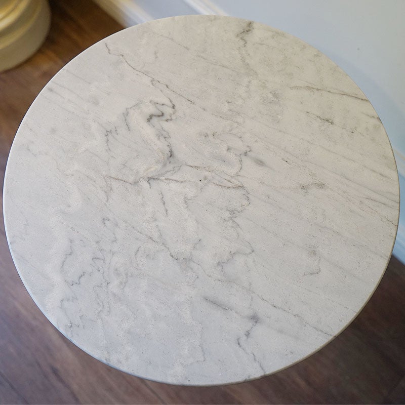 コーヒーテーブル 丸 大理石 天板 アイアン 組立式 マーブルトップ サイドテーブル アンティーク おしゃれ コーヒーテーブル カフェ