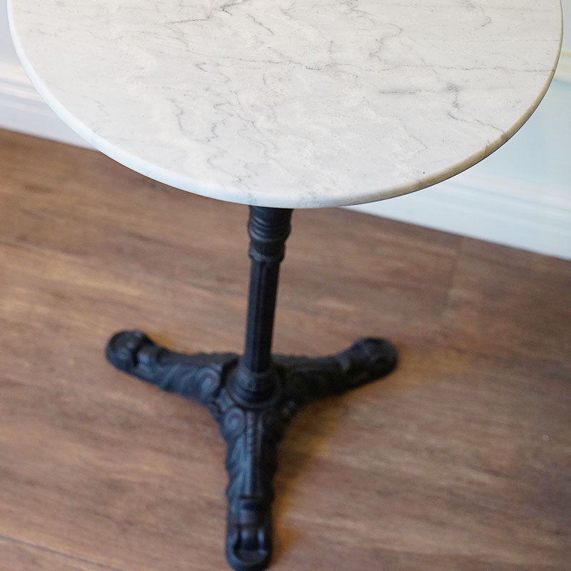 コーヒーテーブル 丸 大理石 天板 アイアン 組立式 マーブルトップ サイドテーブル アンティーク おしゃれ コーヒーテーブル カフェ