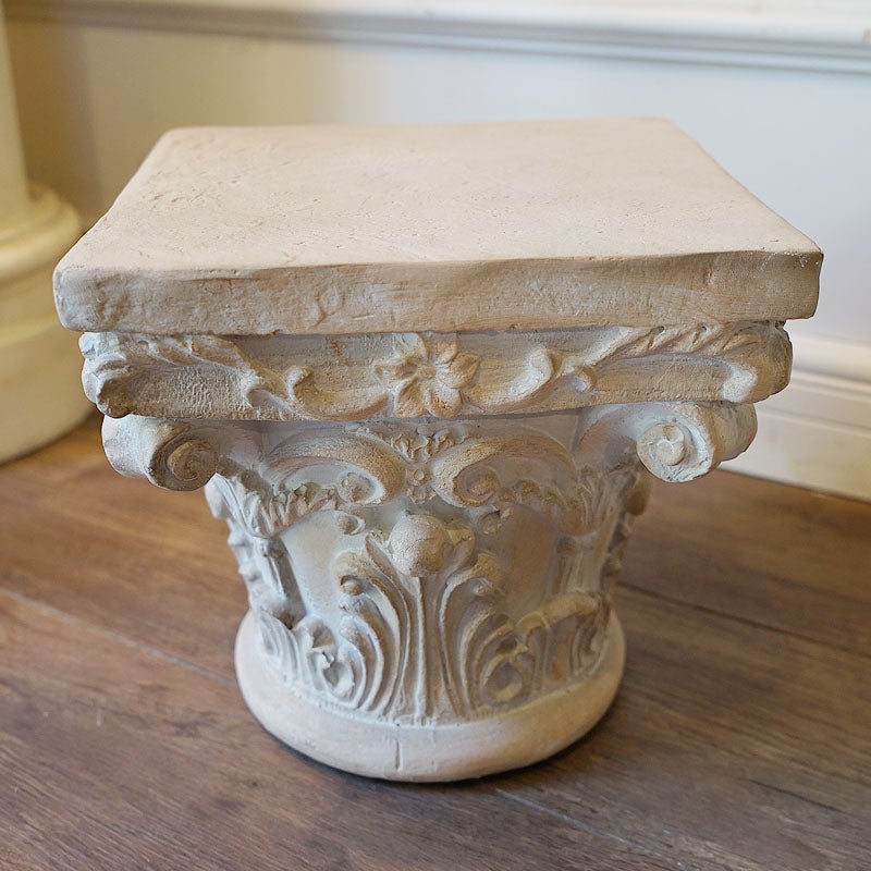 ガーデニング ヨーロピアン コラム ペデスタル・マグネシアン 台座 ガーデニング雑貨 アンティーク 輸入雑貨