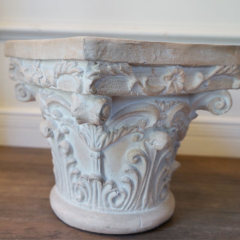 ガーデニング ヨーロピアン コラム ペデスタル・マグネシアン 台座 ガーデニング雑貨 アンティーク 輸入雑貨