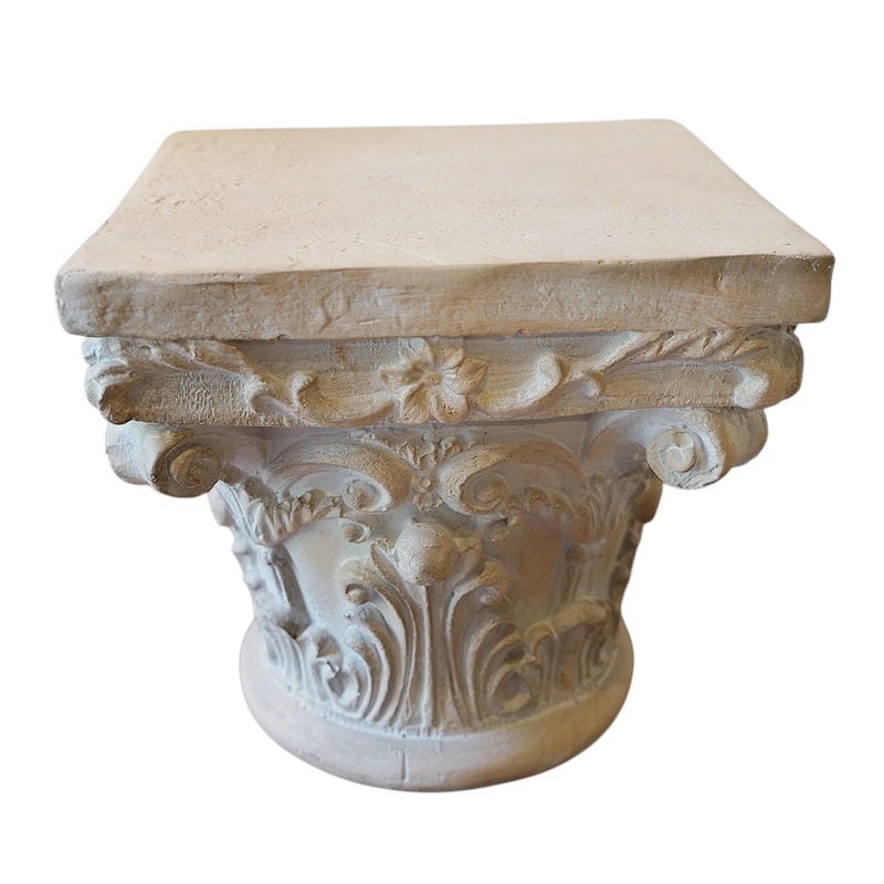 ガーデニング ヨーロピアン コラム ペデスタル・マグネシアン 台座 ガーデニング雑貨 アンティーク 輸入雑貨