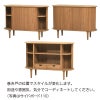 サイドボード bellows 110 ホワイトオーク 蛇腹式 収納家具 インテリア家具 おしゃれ シンプルモダン 家具