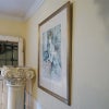 ベルナール・シャロワ 画 「 ティータイム 」 リトグラフ 限定 200枚 大判 額 中古品 ビンテージ 絵画