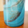DULTON ダルトン 花瓶 ガラス グラス ベース FLUSSO BLUE 高30.5 おしゃれ ガラス花瓶 マーブル加工 花瓶 ガラス