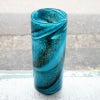 DULTON ダルトン 花瓶 ガラス グラス ベース FLUSSO BLUE 高30.5 おしゃれ ガラス花瓶 マーブル加工 花瓶 ガラス