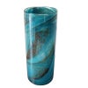 DULTON ダルトン 花瓶 ガラス グラス ベース FLUSSO BLUE 高30.5 おしゃれ ガラス花瓶 マーブル加工 花瓶 ガラス
