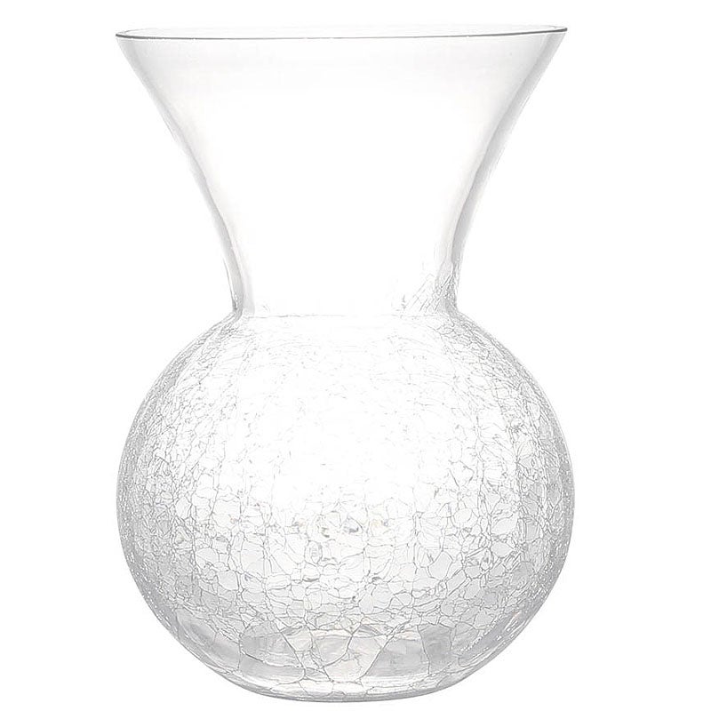 DULTON ダルトン 花瓶 ガラス グラス ベース グリエタ Lサイズ GLASS VASE GRIETA H285 おしゃれ ガラス花瓶 ヒビ割れ加工 ミニ 花瓶 ガラス