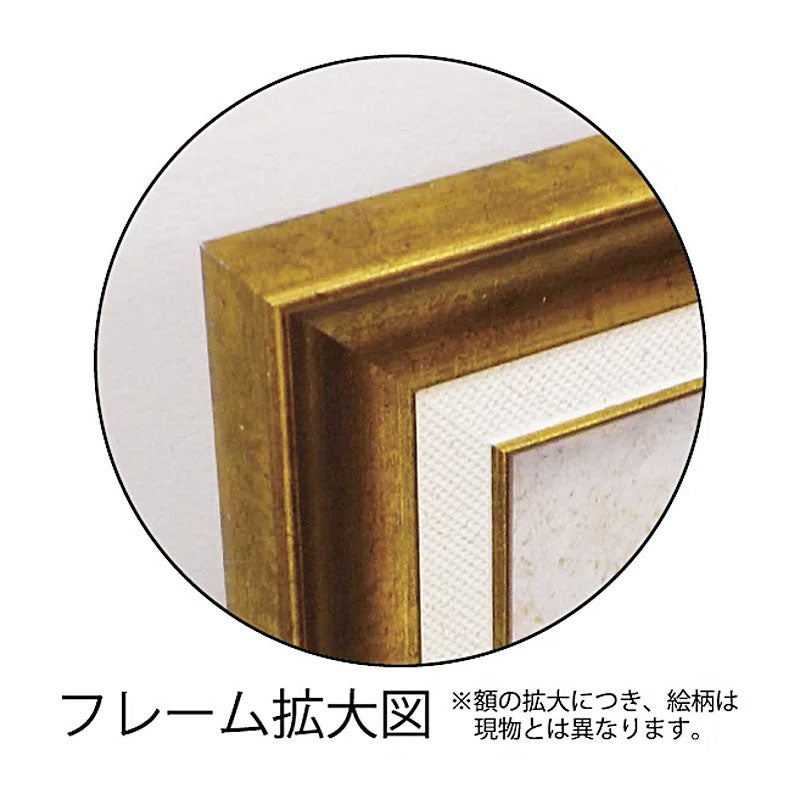 インテリア 絵画 アノラ・スペンス 英国作家 「 木の上のちいさな歌い手 」 39.5cm Gel加工 Annora Spence  アノラスペンス アート フレーム 絵画
