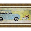 インテリア 絵画 アノラ・スペンス 英国作家 「 公園へつづく小道で 」 61.5cm Gel加工 Annora Spence  アノラスペンス