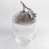 テーブルウェア AJ ピューター製 ボックス グラス エコン Box Glass Acorn ガラス＆ピューター 錫 スズ