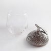 テーブルウェア AJ ピューター製 ボックス グラス エコン Box Glass Acorn ガラス＆ピューター 錫 スズ