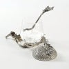 テーブルウェア AJ ピューター製 ボックス グラス エコン Box Glass Acorn ガラス＆ピューター 錫 スズ